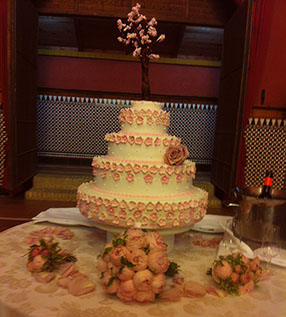 tarta fondant almendro boda
